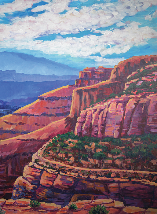 Heather Nagy - Right Panel Canyonlands Triptych