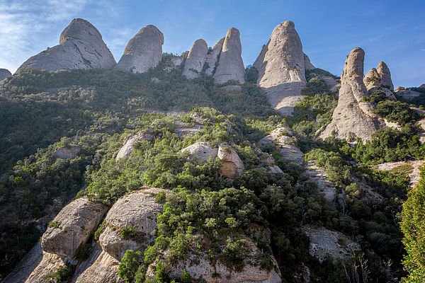Joan Carroll - Rock Formations Montserrat Spain
