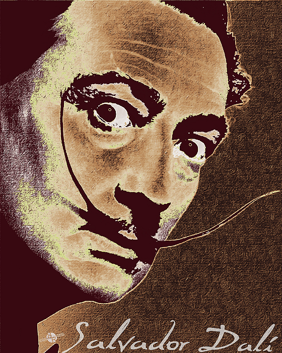 Painter Salvador Dali print by Bridgeman Images