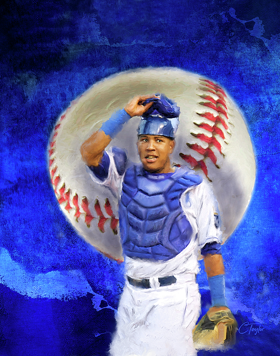 Salvador Perez Kansas City Royals 2015 MLB World Series Champions