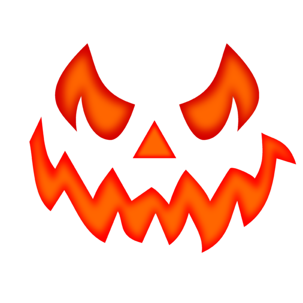 Scary Pumpkin Face T-Shirt for Sale by Martin Capek