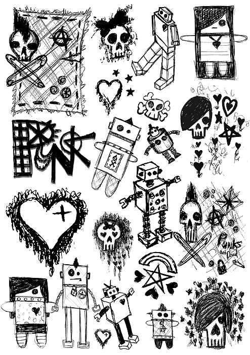 emo. Life people. Drawings. Pictures. Drawings ideas for kids. Easy and  simple.