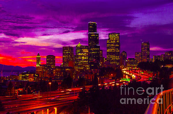 Louise Magno - Seattle Shades Of Purple