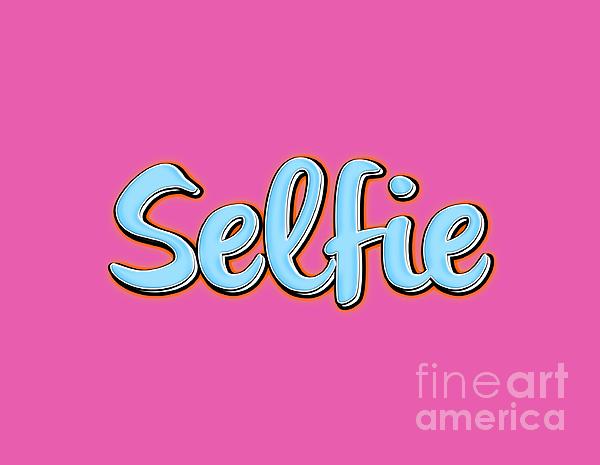 Selfie Tee Digital Art