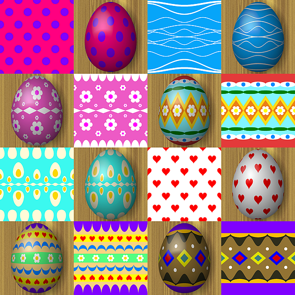 Easter Egg 5 Card Set