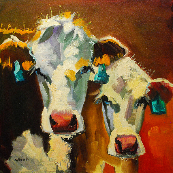 Diane Whitehead - Sibling Cows
