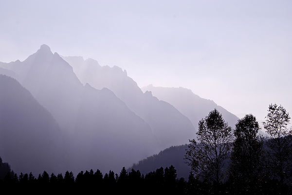 Silhouette Austria Europe Photograph