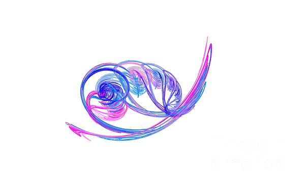 Snail, Abstract Digital Art