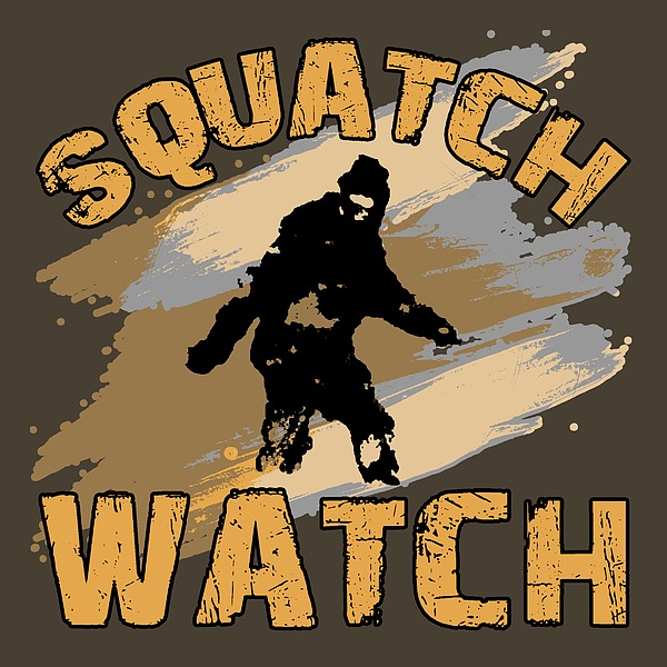 Squatch Watch Digital Art