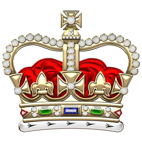 St Edward's Crown - British Royal Crown Sticker