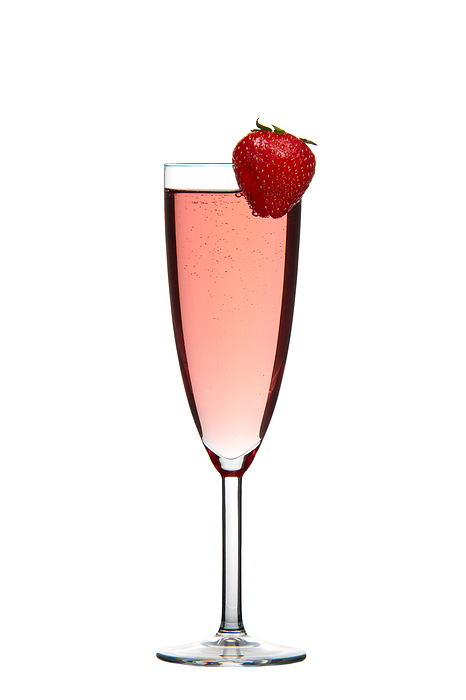 Strawberry Champagne Photograph