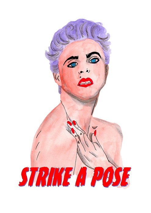 Strike A Pose Digital Art