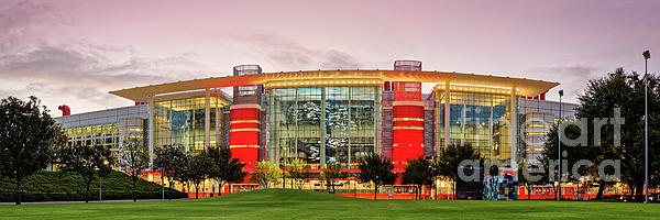 Architectural Photograph of Minute Maid Park Home of the Astros - Downtown  Houston Texas T-Shirt by Silvio Ligutti - Fine Art America