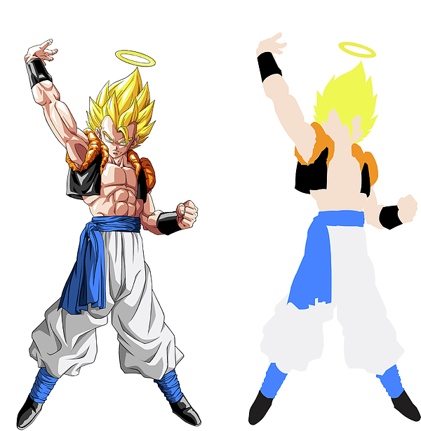 Gogeta Round Beach Towels for Sale - Pixels