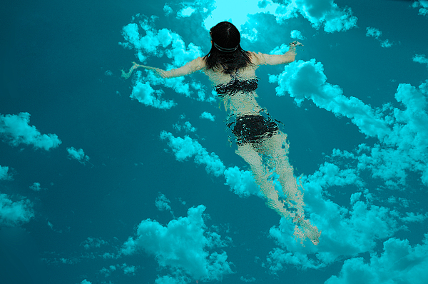 Swimming In The Sky Photograph