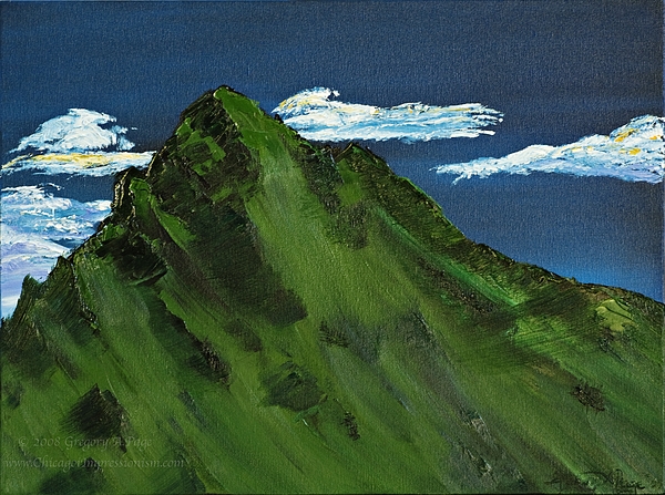 Swiss Alp Painting