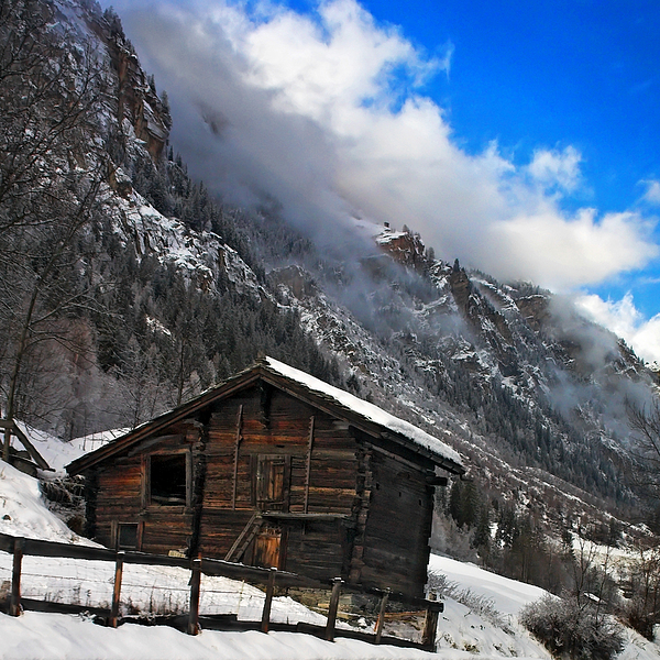 Swiss Barn Photograph