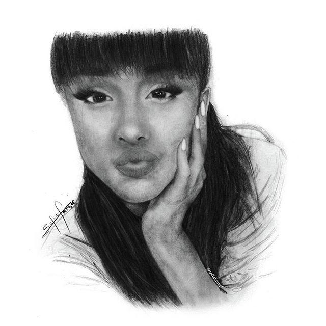 ArtStation - Ariana Grande Sketch