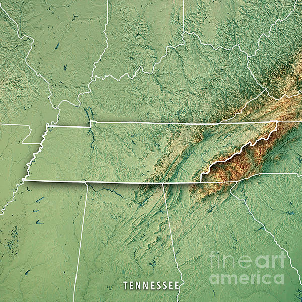 tennessee map