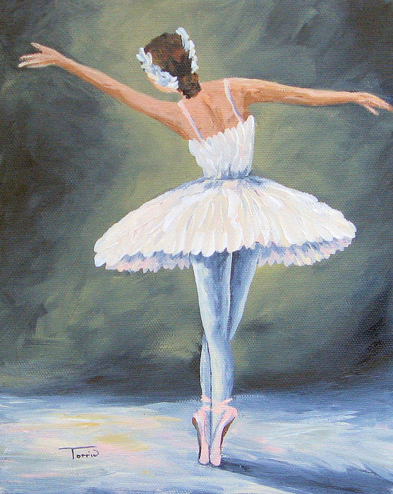 The Ballerina Card for by Torrie Smiley
