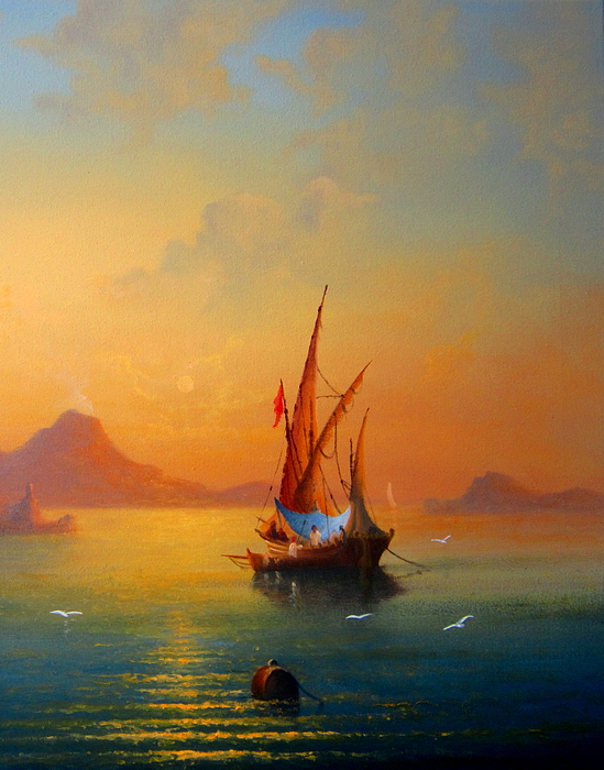 Ray Gilronan - Sunset Over The Bay Of Naples
