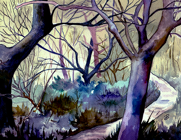 The Enchanted Path Painting