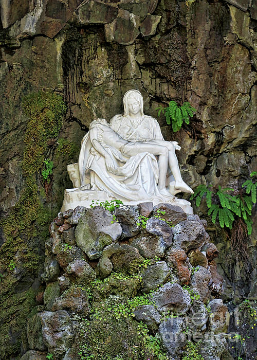 Framed Print of The Grotto National Sanctuary of Our Sorrowful Mother