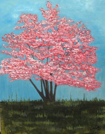 The Magnificent Dogwood Tree Greeting Card for Sale by Amelie Gates