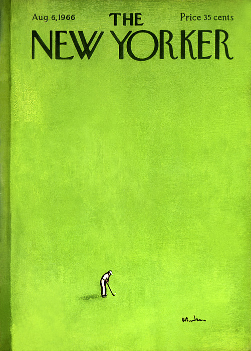 Abe Birnbaum - The New Yorker Cover - August 6th, 1966