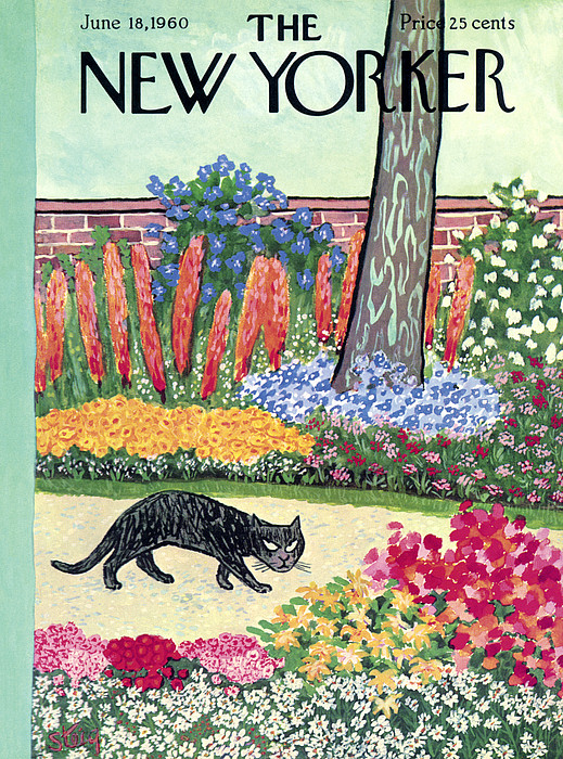 New Yorker Cover - June 18, 1960 by William Steig