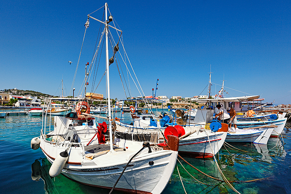 Premium Photo  Old fishing boat in the port of Aegina, Greece