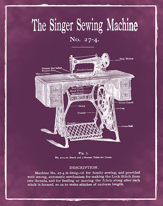 singer lockstitch family sewing machine