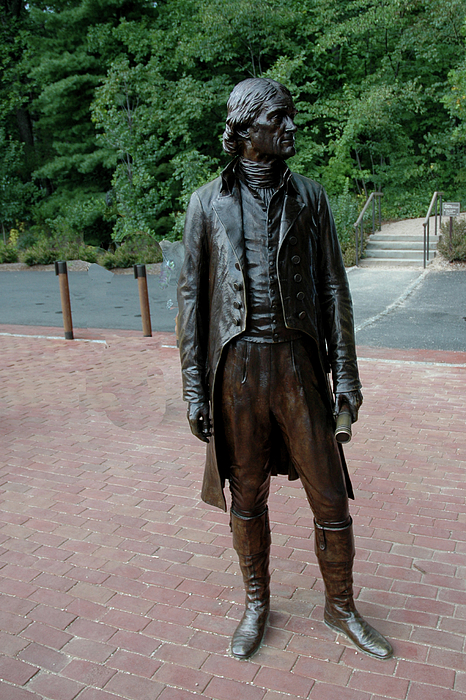 Thomas Jefferson At Monticello Photograph