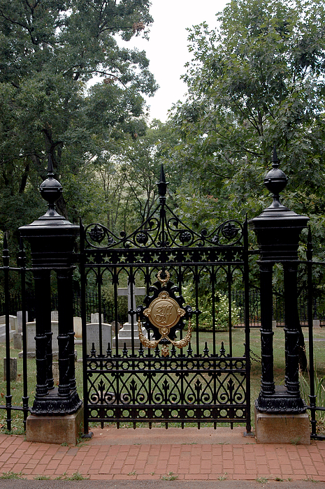 Thomas Jefferson Grave Site Monticello Photograph