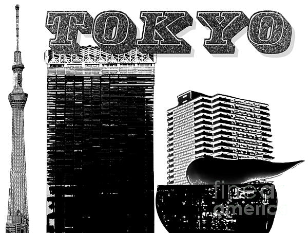 Tokyo Inked Mixed Media