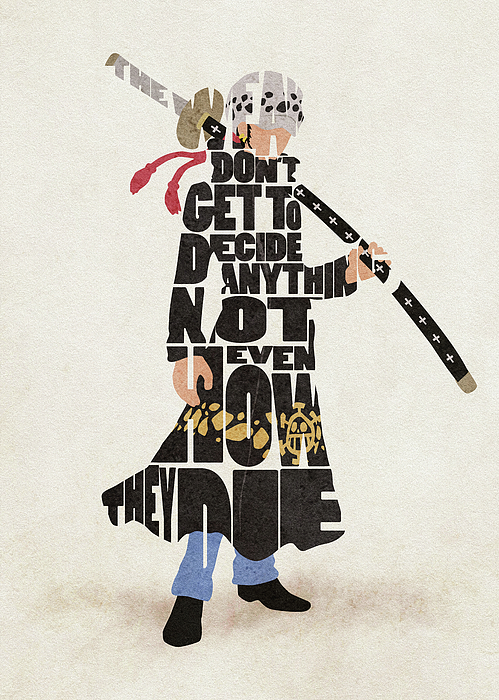 Trafalgar Law Anime D Water Manga One Piece Matte Finish Poster Paper Print  - Animation & Cartoons posters in India - Buy art, film, design, movie,  music, nature and educational paintings/wallpapers at