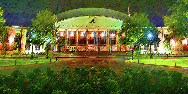University Of Alabama Mixed+media