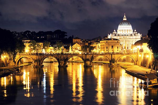 Vatican Bridge Of Angels by Vivid Colours Photography