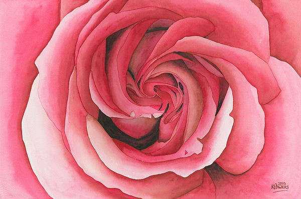 Vertigo Rose Painting