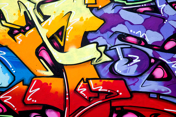 Vibrant Graffiti Photograph