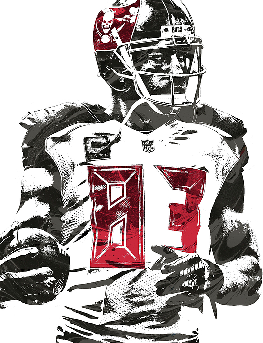 Tampa Bay Buccaneers Uniform Tank Top by Joe Hamilton - Pixels