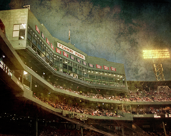 Vintage Fenway Park - Boston Red Sox by Joann Vitali