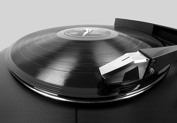 Jim Hughes - Vinyl LP and Turntable