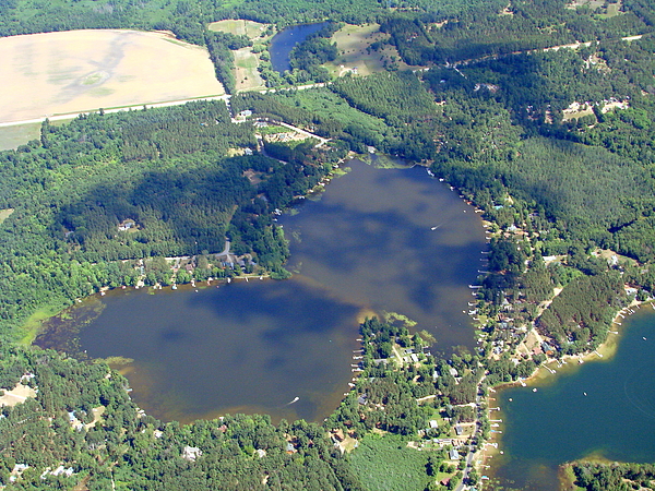 W-011 Wilson Lake Waushara County Wisconsin by Bill Lang