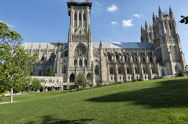 Washington National Cathedral Interior Jigsaw Puzzle by Belinda