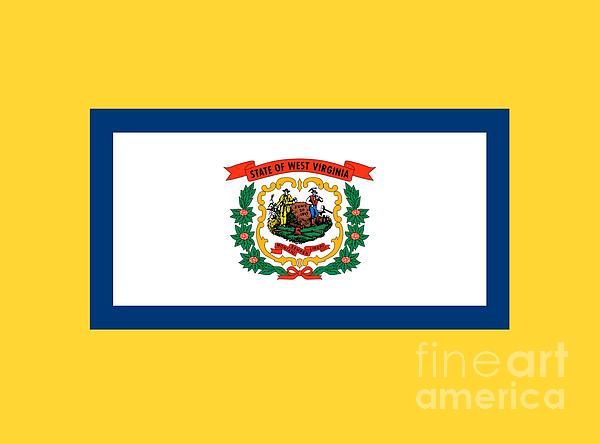 West Virginia Flag Digital Art