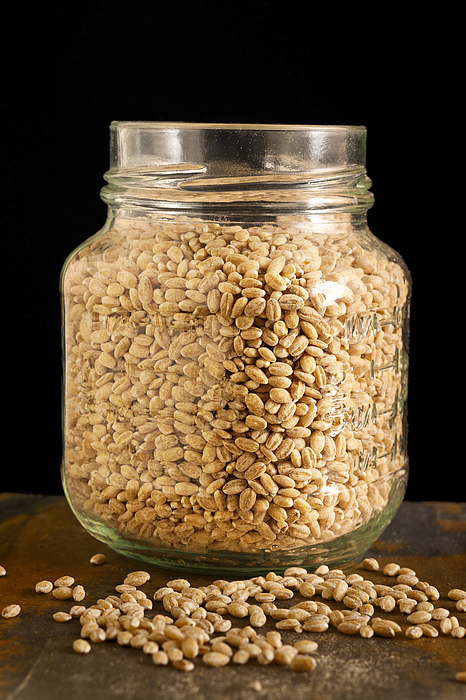 Glass Jar of Coffee Beans Photograph by Donald Erickson - Fine Art