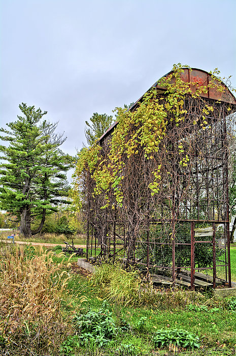 Wire Corn Crib Ornament by Bonfire Photography Fine Art America