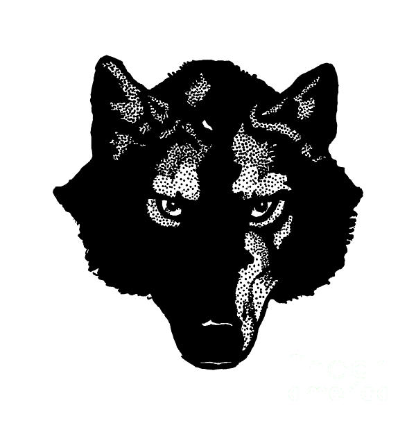 Wolf Tee Digital Art