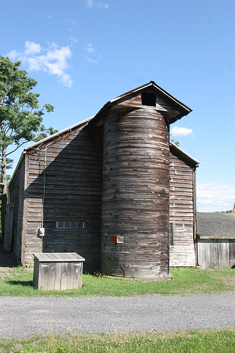 Wood Silo In Ny by Sheri Toro